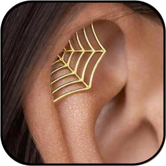 Hidden Helix Earrings –Delicate Alloy Cartilage Piercing Jewelry, Hypoallergenic - Picture 1 of 5